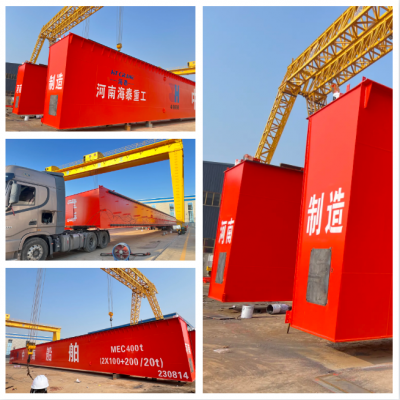Ladjedelniški gantry crane je uspešno dostavljen